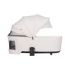 Carrello Ultra F CRL-6557 - дитяча коляска 2в1, люлька складається разом із рамою • Milk Grey