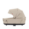 Carrello Omega Plus CRL-6540/1 - дитяча коляска 2 в 1, всесезонний візочок з ліхтариком LED, термолюлька, регулювання люльки по висоті, великі колеса, телескопічна ручка • Solar Beige