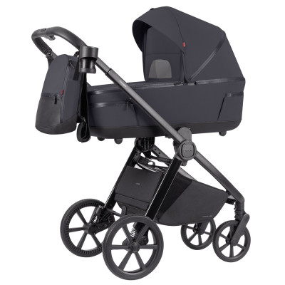 Carrello Omega Plus CRL-6540/1 - дитяча коляска 2 в 1, всесезонний візочок з ліхтариком LED, термолюлька, регулювання люльки по висоті, великі колеса, телескопічна ручка • Meteor Grey Carrello Omega Plus CRL-6540/1 - дитяча коляска 2 в 1, всесезонний візочок з ліхтариком LED, термолюлька, регулювання люльки по висоті, великі колеса, телескопічна ручка • Meteor Grey