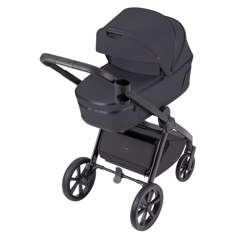Carrello Omega Plus CRL-6540/1 - дитяча коляска 2 в 1, всесезонний візочок з ліхтариком LED, термолюлька, регулювання люльки по висоті, великі колеса, телескопічна ручка • Meteor Grey Carrello Omega Plus CRL-6540/1 - дитяча коляска 2 в 1, всесезонний візочок з ліхтариком LED, термолюлька, регулювання люльки по висоті, великі колеса, телескопічна ручка • Meteor Grey