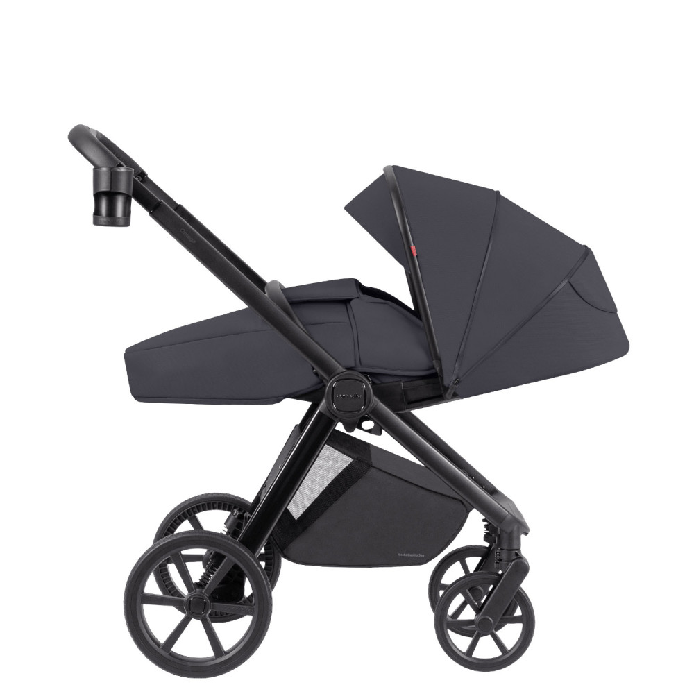 Carrello Omega Plus CRL-6540/1 - дитяча коляска 2 в 1, всесезонний візочок з ліхтариком LED, термолюлька, регулювання люльки по висоті, великі колеса, телескопічна ручка • Meteor Grey Carrello Omega Plus CRL-6540/1 - дитяча коляска 2 в 1, всесезонний візочок з ліхтариком LED, термолюлька, регулювання люльки по висоті, великі колеса, телескопічна ручка • Meteor Grey