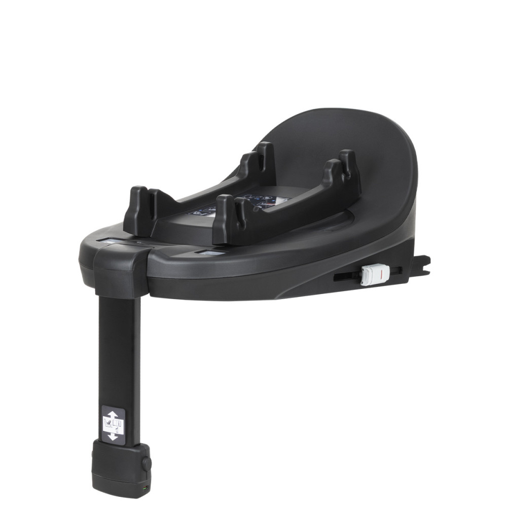 Carrello Vega CRL-14101/3AY - раскладное автокресло для младенца с поворотной базой ISOFIX, автолюлька (0 - 15 месяцев / 40 - 87 см) • Absolute Black