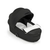 Cybex Mios/Coya Fold Lux Carry Cot | Style Collection - складная люлька вместе с шасси, матрас memory foam, капюшон UPF50+ (с рождения до 6 месяцев / до 9 кг) • Sepia Black