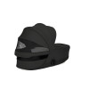 Cybex Mios/Coya Fold Lux Carry Cot | Style Collection - складная люлька вместе с шасси, матрас memory foam, капюшон UPF50+ (с рождения до 6 месяцев / до 9 кг) • Sepia Black