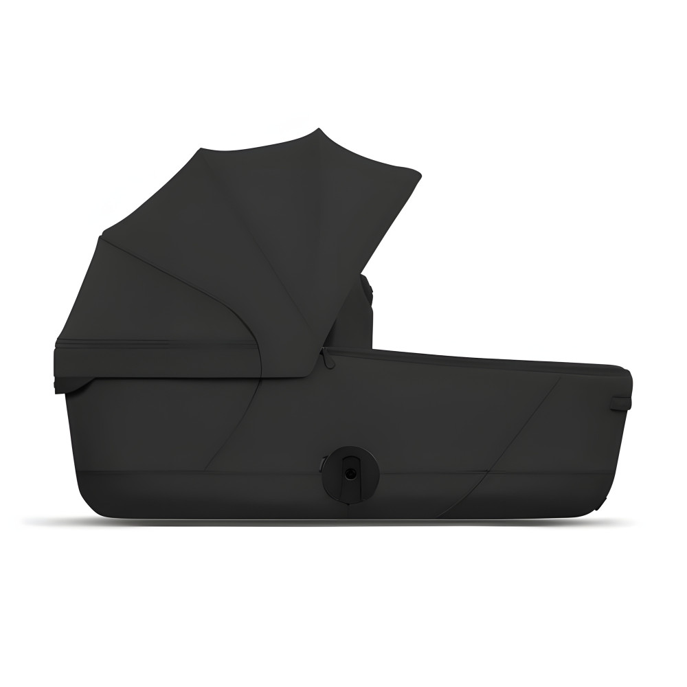 Cybex Mios/Coya Fold Lux Carry Cot | Style Collection - складная люлька вместе с шасси, матрас memory foam, капюшон UPF50+ (с рождения до 6 месяцев / до 9 кг) • Sepia Black