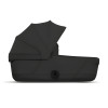 Cybex Mios/Coya Fold Lux Carry Cot | Style Collection - складная люлька вместе с шасси, матрас memory foam, капюшон UPF50+ (с рождения до 6 месяцев / до 9 кг) • Sepia Black
