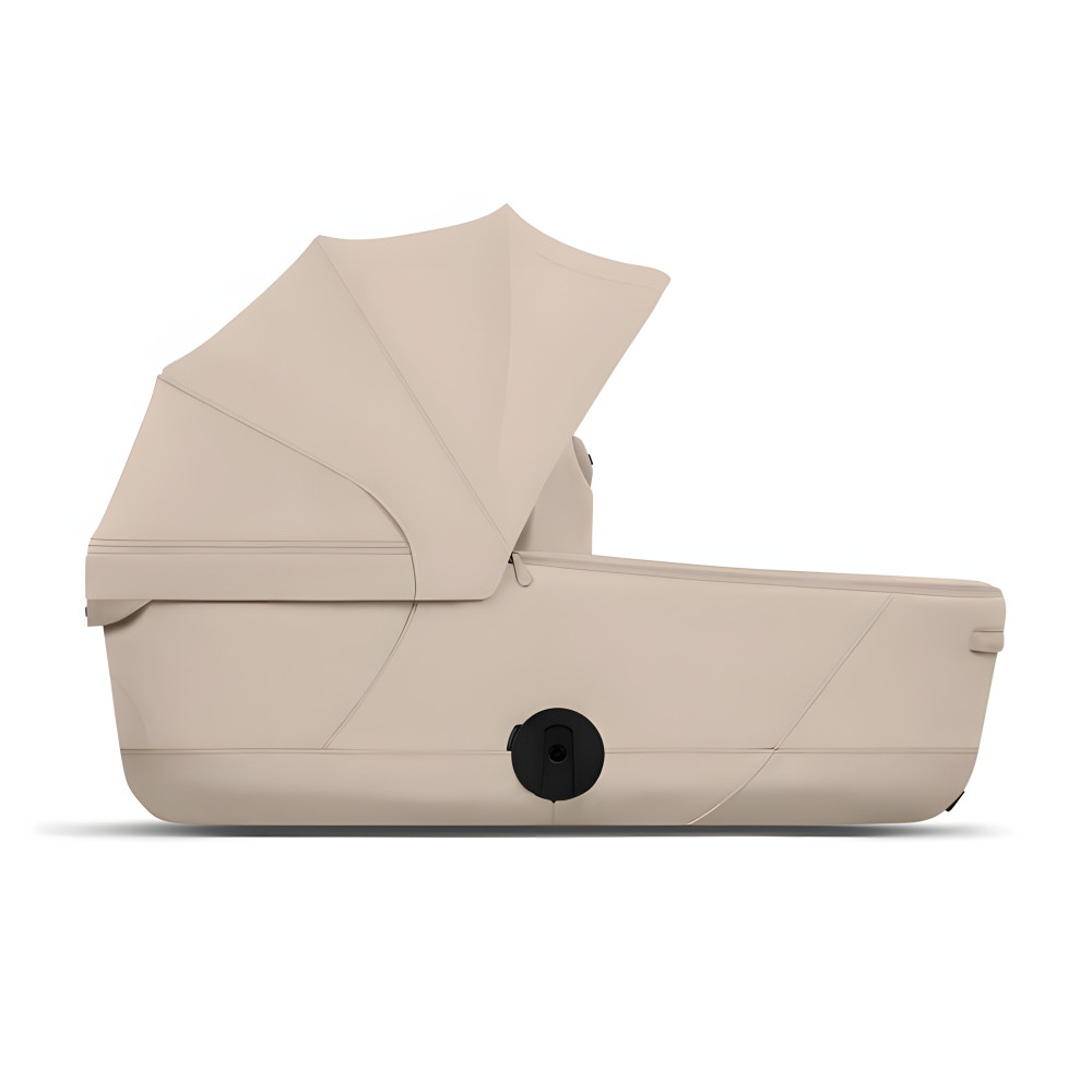 Cybex Mios/Coya Fold Lux Carry Cot | Style Collection - складная люлька вместе с шасси, матрас memory foam, капюшон UPF50+ (с рождения до 6 месяцев / до 9 кг) • Cozy Beige Cybex Mios/Coya Fold Lux Carry Cot | Style Collection - складная люлька вместе с шасси, матрас memory foam, капюшон UPF50+ (с рождения до 6 месяцев / до 9 кг) • Cozy Beige