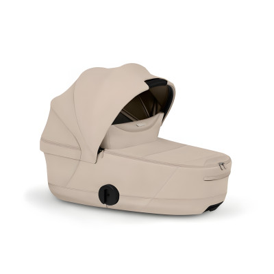 Cybex Mios/Coya Fold Lux Carry Cot | Style Collection - складная люлька вместе с шасси, матрас memory foam, капюшон UPF50+ (с рождения до 6 месяцев / до 9 кг) • Cozy Beige Cybex Mios/Coya Fold Lux Carry Cot | Style Collection - складная люлька вместе с шасси, матрас memory foam, капюшон UPF50+ (с рождения до 6 месяцев / до 9 кг) • Cozy Beige