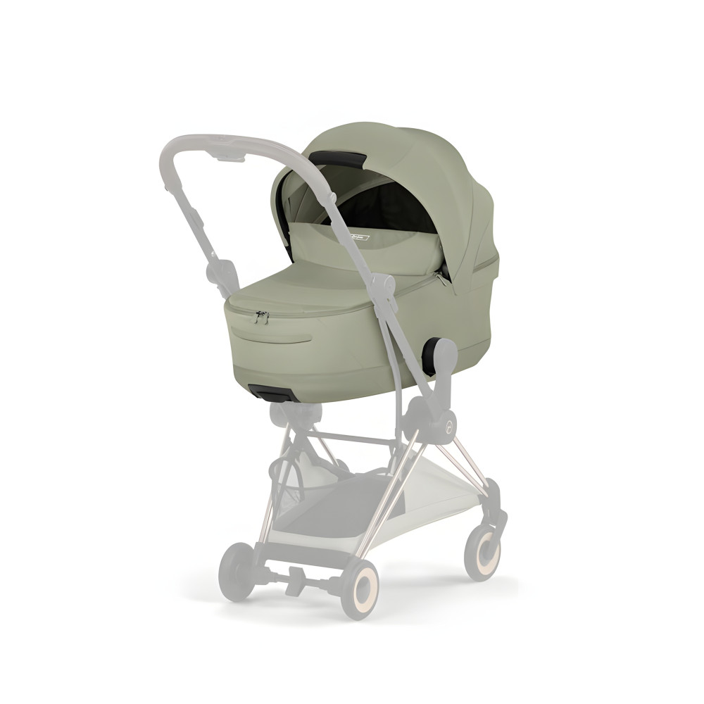 Cybex Mios/Coya Fold Lux Carry Cot | Style Collection - складная люлька вместе с шасси, матрас memory foam, капюшон UPF50+ (с рождения до 6 месяцев / до 9 кг) • Sage Green Cybex Mios/Coya Fold Lux Carry Cot | Style Collection - складная люлька вместе с шасси, матрас memory foam, капюшон UPF50+ (с рождения до 6 месяцев / до 9 кг) • Sage Green