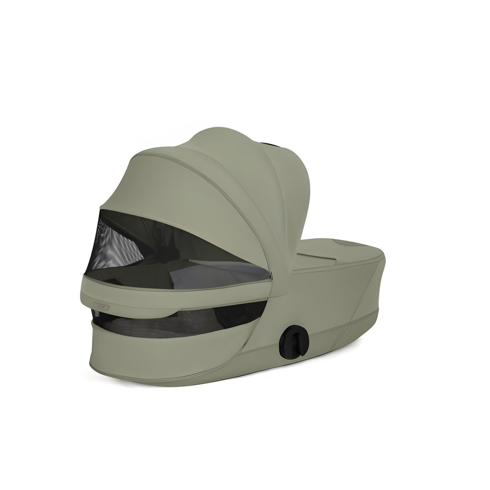 Cybex Mios/Coya Fold Lux Carry Cot | Style Collection - складная люлька вместе с шасси, матрас memory foam, капюшон UPF50+ (с рождения до 6 месяцев / до 9 кг) • Sage Green Cybex Mios/Coya Fold Lux Carry Cot | Style Collection - складная люлька вместе с шасси, матрас memory foam, капюшон UPF50+ (с рождения до 6 месяцев / до 9 кг) • Sage Green