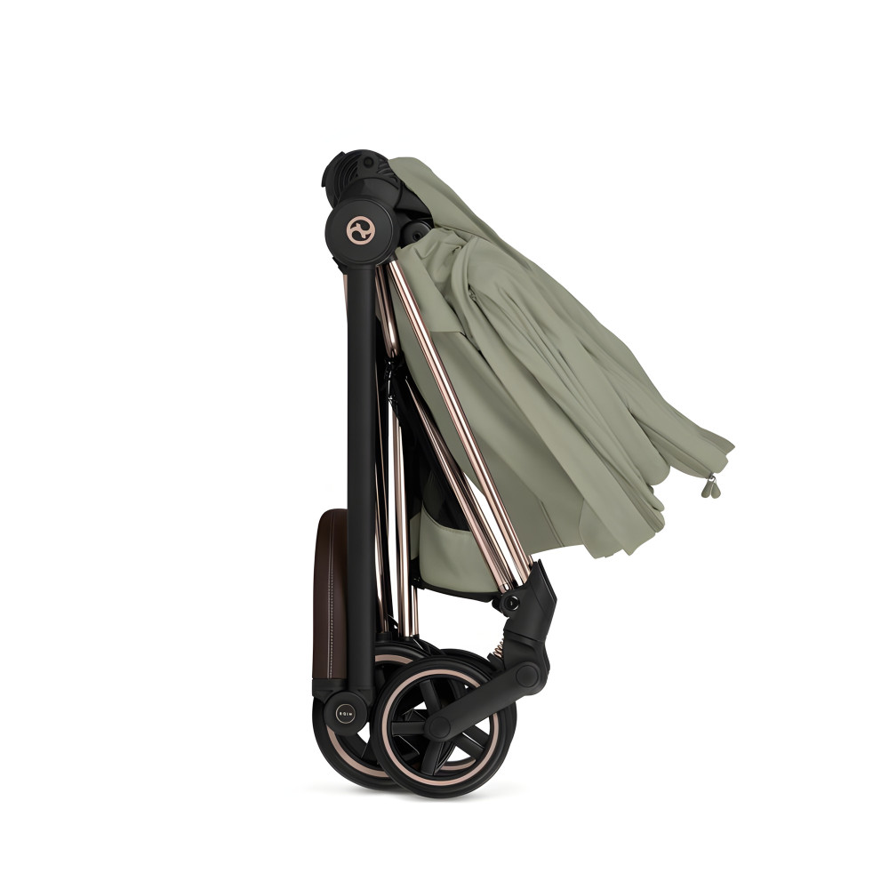 Cybex Mios/Coya Fold Lux Carry Cot | Style Collection - складная люлька вместе с шасси, матрас memory foam, капюшон UPF50+ (с рождения до 6 месяцев / до 9 кг) • Sage Green Cybex Mios/Coya Fold Lux Carry Cot | Style Collection - складная люлька вместе с шасси, матрас memory foam, капюшон UPF50+ (с рождения до 6 месяцев / до 9 кг) • Sage Green