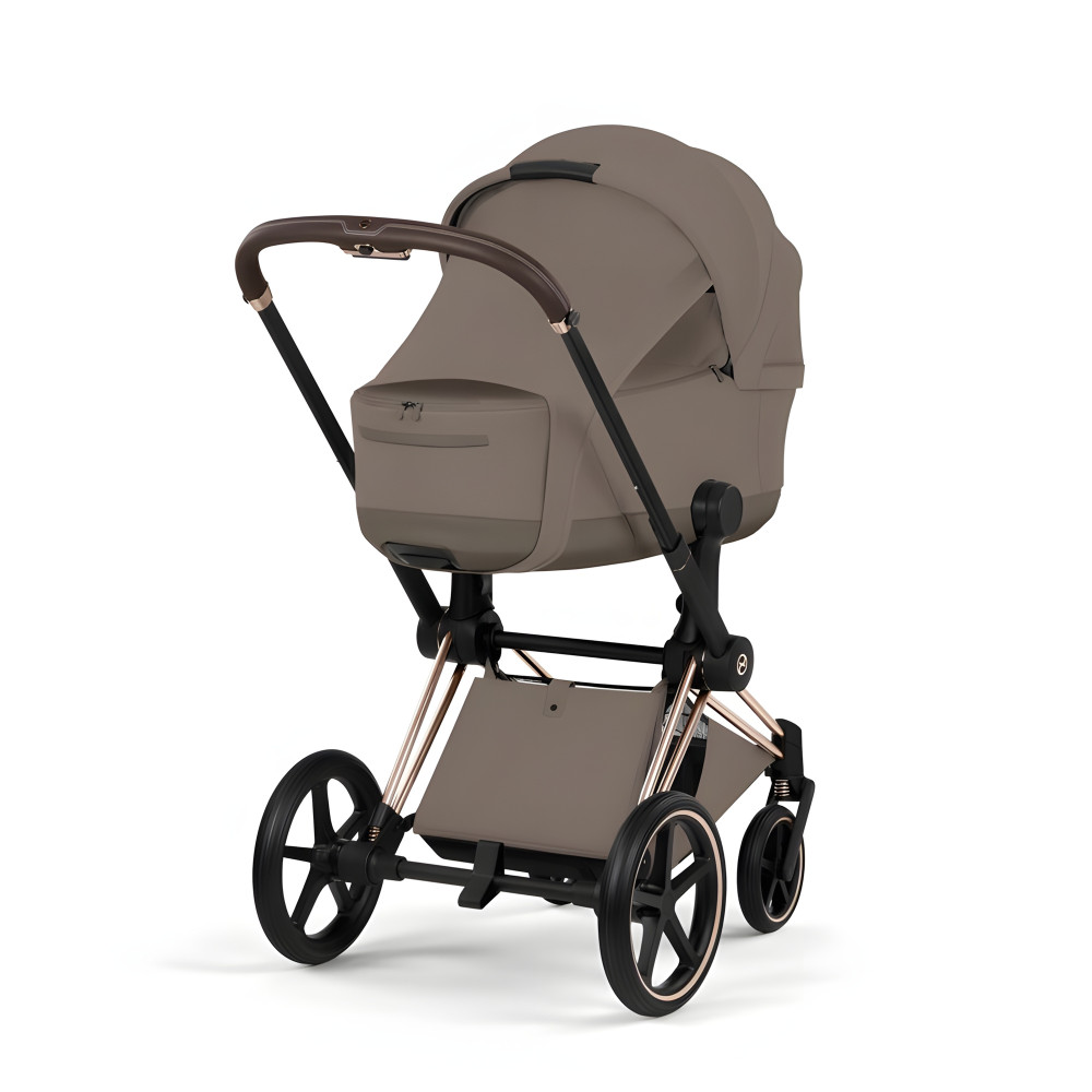 Cybex Priam Fold Lux Carry Cot | Style Collection - люлька складная • Coconut Brown