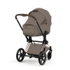 Cybex Priam Fold Lux Carry Cot | Style Collection - люлька складная • Coconut Brown