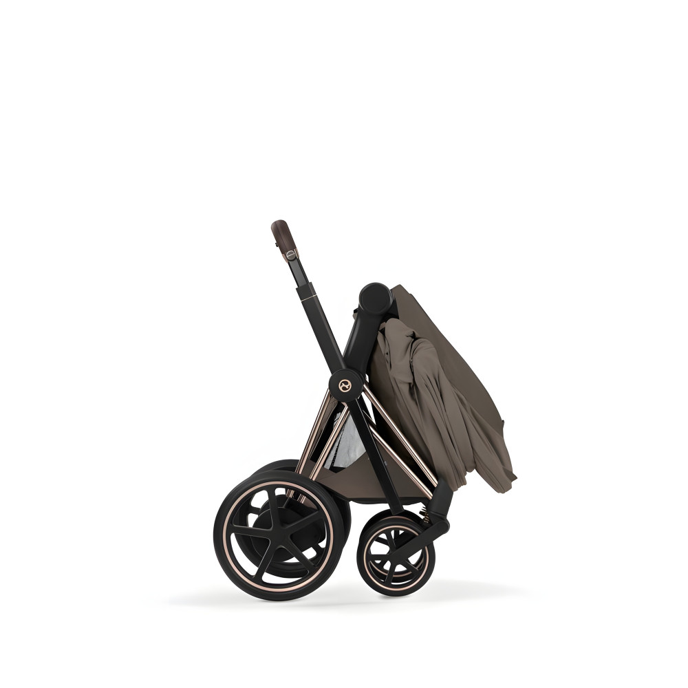 Cybex Priam Fold Lux Carry Cot | Style Collection - люлька складная • Coconut Brown