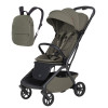 Carrello Magia 2.0 CRL-5655 - ультралёгкая прогулочная коляска Карелло Магия, прогулочный возок для путешествий, размер ручной клади, автоматическое складывание • Malted Green