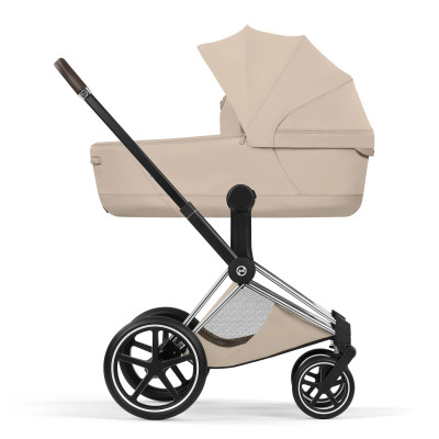 Cybex Priam 5.0 2026 | Style Collection - детская коляска премиум 2в1, люлька складывается вместе с шасси • Cozy Beige / Chrome