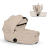 Cybex Priam 5.0 2026 | Style Collection - детская коляска премиум 2в1, люлька складывается вместе с шасси • Cozy Beige / Chrome