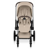 Cybex Priam 5.0 2026 | Style Collection - детская коляска премиум 2в1, люлька складывается вместе с шасси • Cozy Beige / Chrome