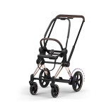 Cybex e-Priam Frame | Style Collection - шасси и каркас детской коляски с электроприводом • Rosegold