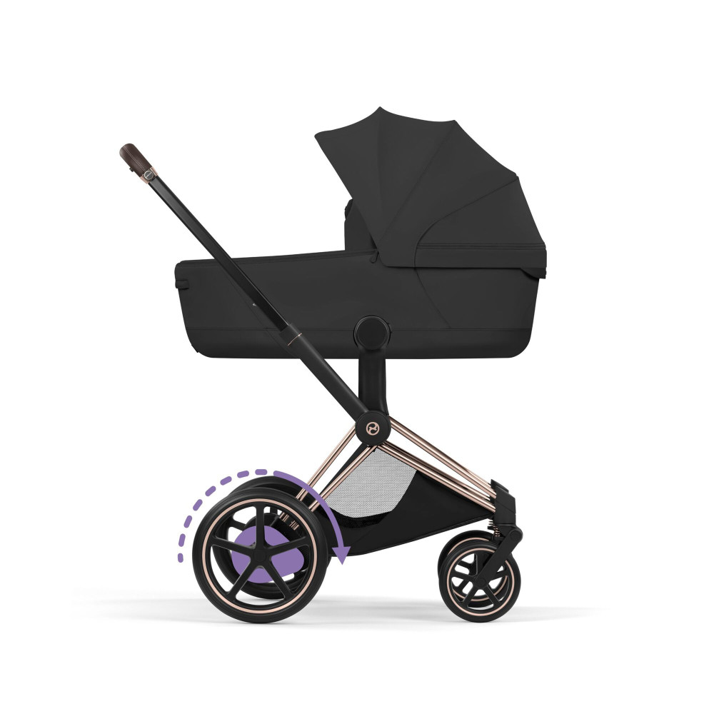 Cybex e-Priam Frame | Style Collection - шасі та каркас дитячого візка з електроприводом • Rosegold Cybex e-Priam Frame | Style Collection - шасі та каркас дитячого візка з електроприводом • Rosegold
