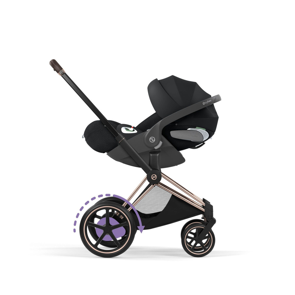 Cybex e-Priam Frame | Style Collection - шасі та каркас дитячого візка з електроприводом • Rosegold Cybex e-Priam Frame | Style Collection - шасі та каркас дитячого візка з електроприводом • Rosegold