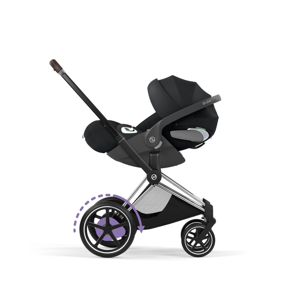 Cybex e-Priam Frame | Style Collection - шасси и каркас детской коляски с электроприводом • Chrome