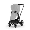 Cybex e-Priam Frame | Style Collection - шасси и каркас детской коляски с электроприводом • Matt Black