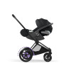 Cybex e-Priam Frame | Style Collection - шасси и каркас детской коляски с электроприводом • Matt Black
