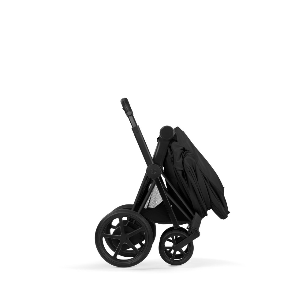 Cybex e-Priam Frame | Style Collection - шасси и каркас детской коляски с электроприводом • Matt Black