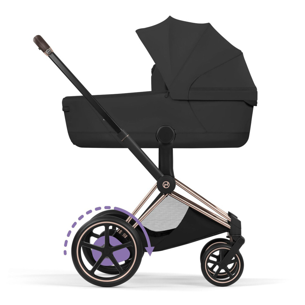 Cybex e-Priam 2026 | Style Collection - електричний дитячий візок преміум 2в1, люлька складається разом із шасі • зберіть власну комбінацію