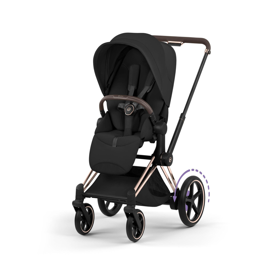 Cybex e-Priam 2026 | Style Collection - електричний дитячий візок преміум 2в1, люлька складається разом із шасі • зберіть власну комбінацію