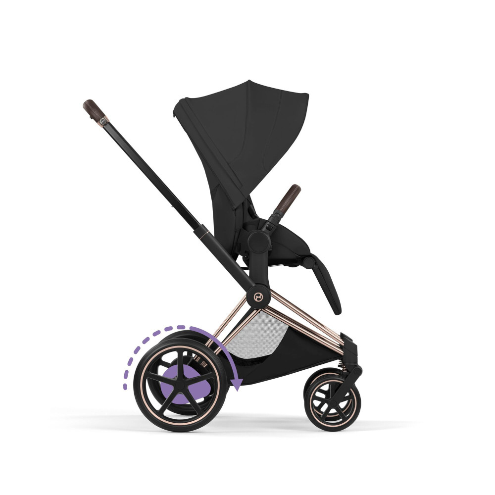Cybex e-Priam 2026 | Style Collection - електричний дитячий візок преміум 2в1, люлька складається разом із шасі • зберіть власну комбінацію
