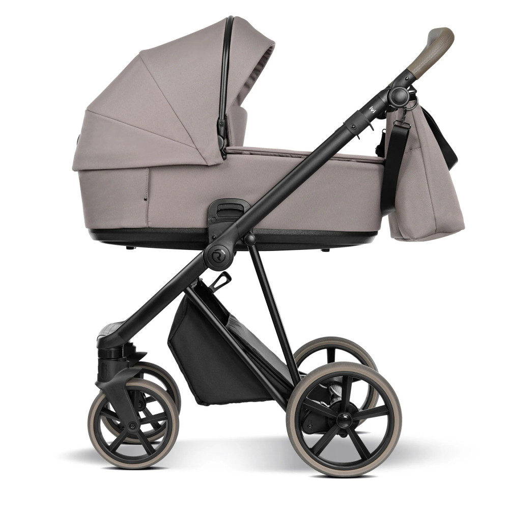 Roan Ivi 2.0 - детская коляска 2в1, премиум Vintage Collection, матрас Air Zone 3D, мягкая амортизация, солнцезащитный козырек в комплекте • Mocca Cafe Vintage (R-IVC-MC)