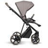 Roan Ivi 2.0 - детская коляска 2в1, премиум Vintage Collection, матрас Air Zone 3D, мягкая амортизация, солнцезащитный козырек в комплекте • Mocca Cafe Vintage (R-IVC-MC)