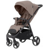 Carrello Bravo CRL-8512 - всесезонная прогулочная коляска на колесах EVA, амортизация на каждом колесе, спинка в 3 положениях, складывание книжкой, вес 9.8 кг • Castle Beige