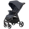Carrello Bravo CRL-8512 - всесезонная прогулочная коляска на колесах EVA, амортизация на каждом колесе, спинка в 3 положениях, складывание книжкой, вес 9.8 кг • Timber Grey