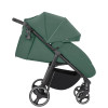 Carrello Bravo CRL-8512 - всесезонная прогулочная коляска на колесах EVA, амортизация на каждом колесе, спинка в 3 положениях, складывание книжкой, вес 9.8 кг • Spring Green