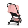 Cybex Orfeo - легкая прогулочная коляска для путешествий, складывается до размера ручной клади • Candy Pink