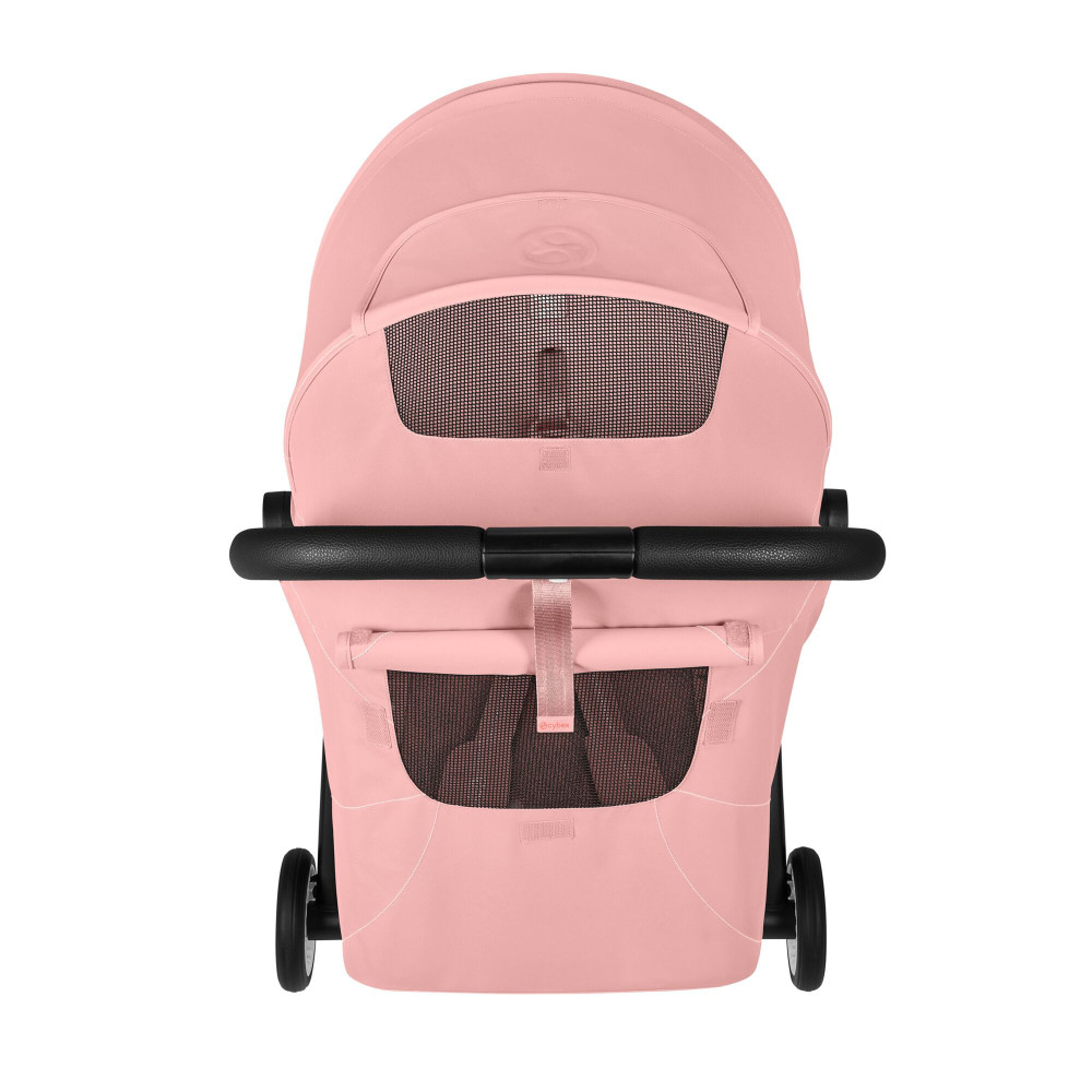 Cybex Orfeo - легкая прогулочная коляска для путешествий, складывается до размера ручной клади • Candy Pink