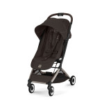 Cybex Orfeo - легкая прогулочная коляска для путешествий, складывается до размера ручной клади • Chocolate Brown