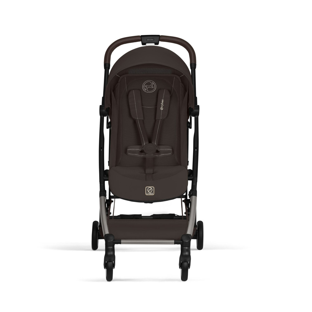 Cybex Orfeo - легкая прогулочная коляска для путешествий, складывается до размера ручной клади • Chocolate Brown Cybex Orfeo - легкая прогулочная коляска для путешествий, складывается до размера ручной клади • Chocolate Brown