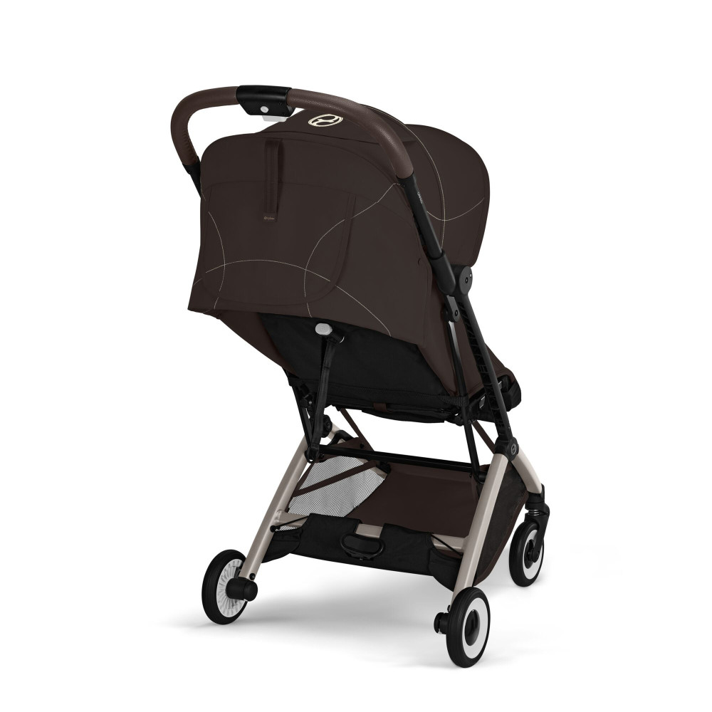Cybex Orfeo - легкая прогулочная коляска для путешествий, складывается до размера ручной клади • Chocolate Brown Cybex Orfeo - легкая прогулочная коляска для путешествий, складывается до размера ручной клади • Chocolate Brown