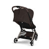 Cybex Orfeo - легкая прогулочная коляска для путешествий, складывается до размера ручной клади • Chocolate Brown