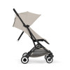 Cybex Orfeo - легкая прогулочная коляска для путешествий, складывается до размера ручной клади • Dune Grey