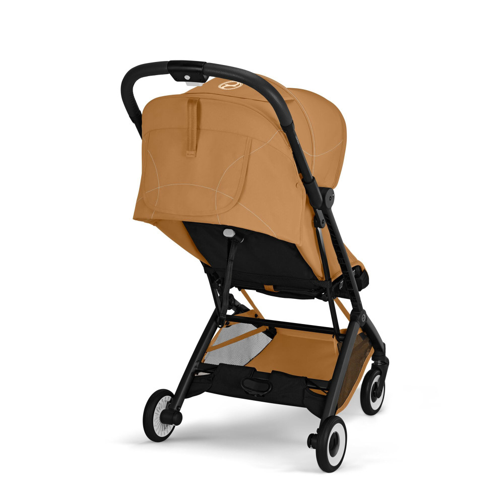 Cybex Orfeo - легкая прогулочная коляска для путешествий, складывается до размера ручной клади • Cinnamon Yellow Cybex Orfeo - легкая прогулочная коляска для путешествий, складывается до размера ручной клади • Cinnamon Yellow