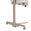 Carrello Picto CRL-16506 - приставная кроватка-манеж 3 в 1, 6 уровней высоты, боковой лаз на молнии • Aori Beige