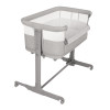 Carrello Picto CRL-16506 - приставная кроватка-манеж 3 в 1, 6 уровней высоты, боковой лаз на молнии • Tao Grey