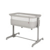 Carrello Picto CRL-16506 - приставная кроватка-манеж 3 в 1, 6 уровней высоты, боковой лаз на молнии • Tao Grey