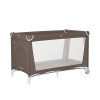 Carrello Piccolo Plus CRL-18102 - дитячий манеж, альтернатива дитячому ліжечку, додатковий знімний ярус • Chocolate Brown