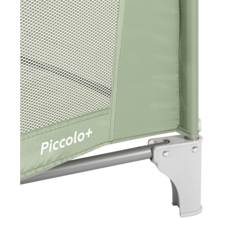 Carrello Piccolo Plus CRL-18102 - детский манеж, альтернатива детской кроватке, дополнительный съемный ярус • Mint Green